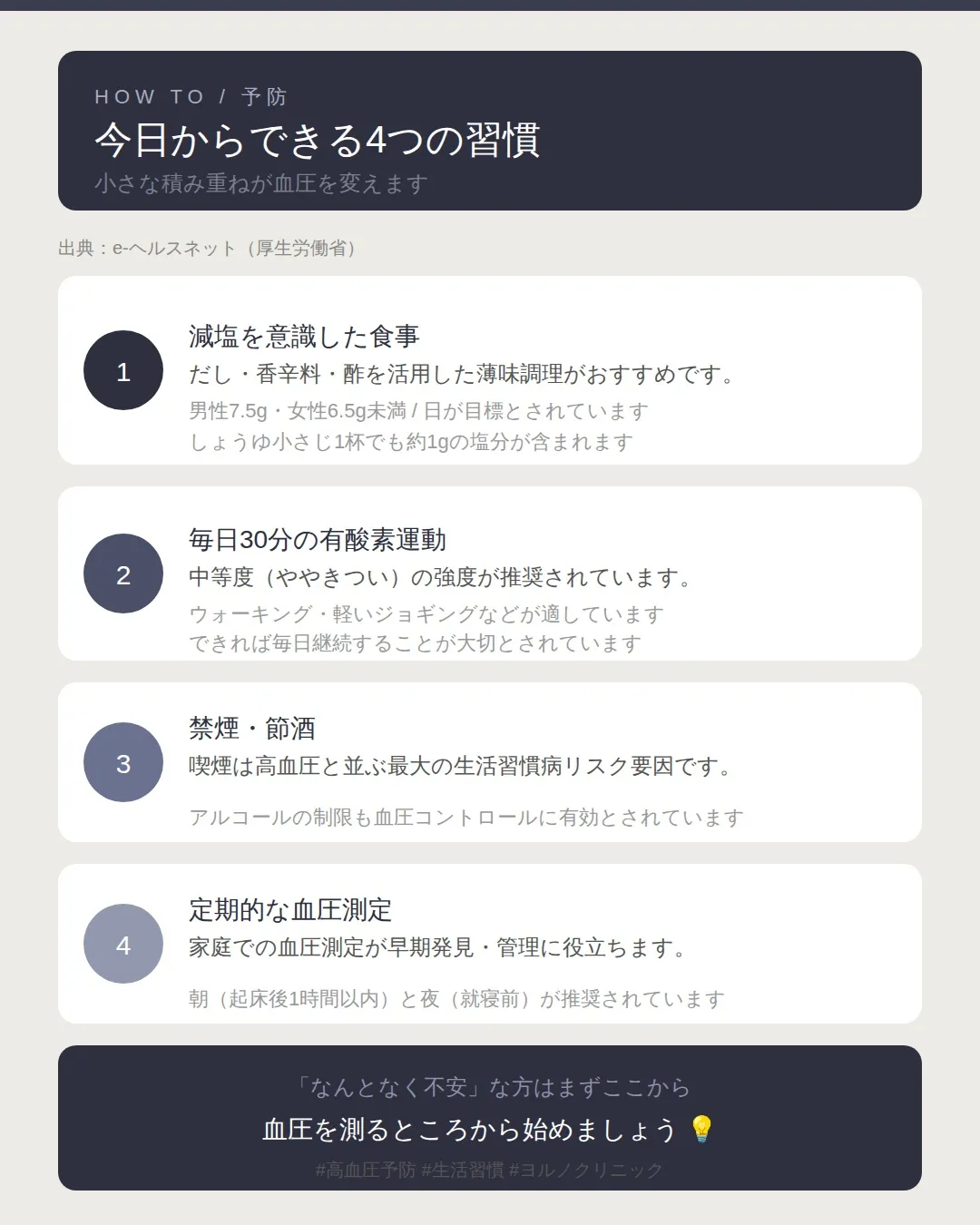 生活習慣病は怖い病気です。