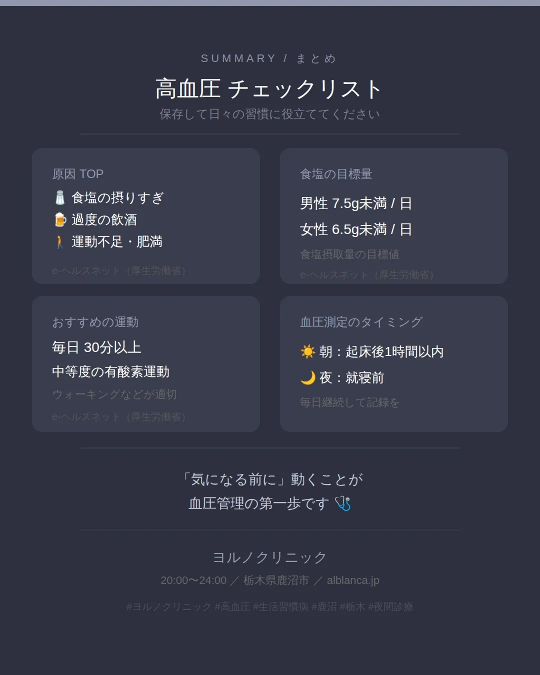 生活習慣病は怖い病気です。