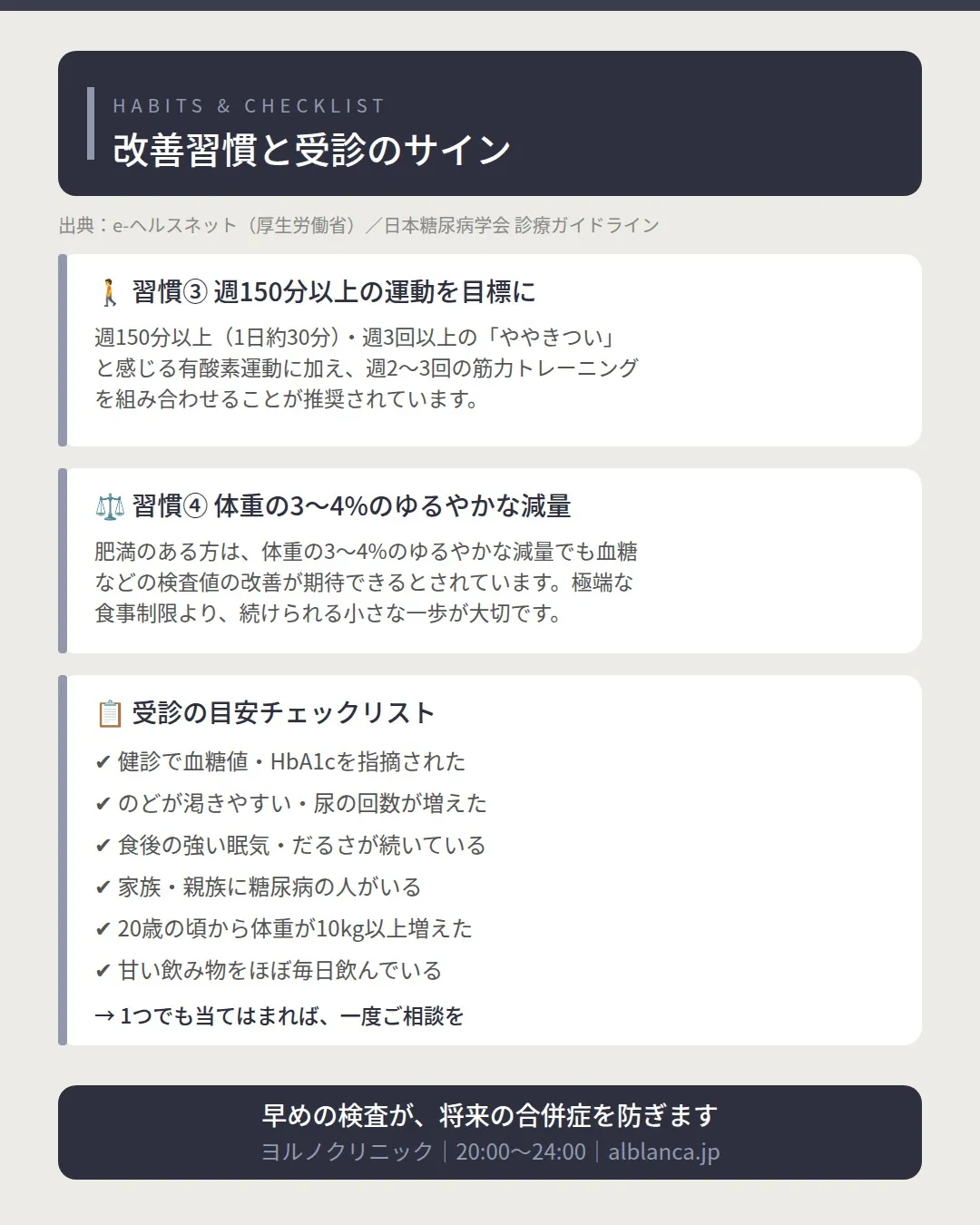 🌙 その血糖値、放置していませんか？
